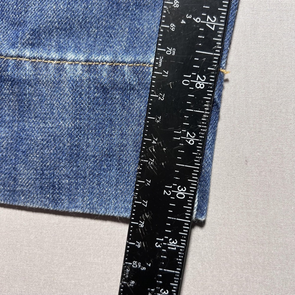 Madewell Superwide-Leg Jeans Softdrape Edition Womens 32 Blue High Waist - Picture 14 of 15